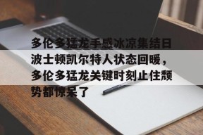 友博电竞 -多伦多猛龙手感冰凉集结日波士顿凯尔特人状态回暖，多伦多猛龙关键时刻止住颓势都惊呆了的简单介绍
